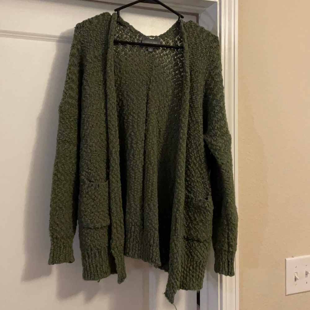 Green Cardigan